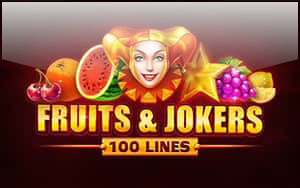 Fruits & Jokers: 100 lines от Playson – играть на реальные деньги онлайн